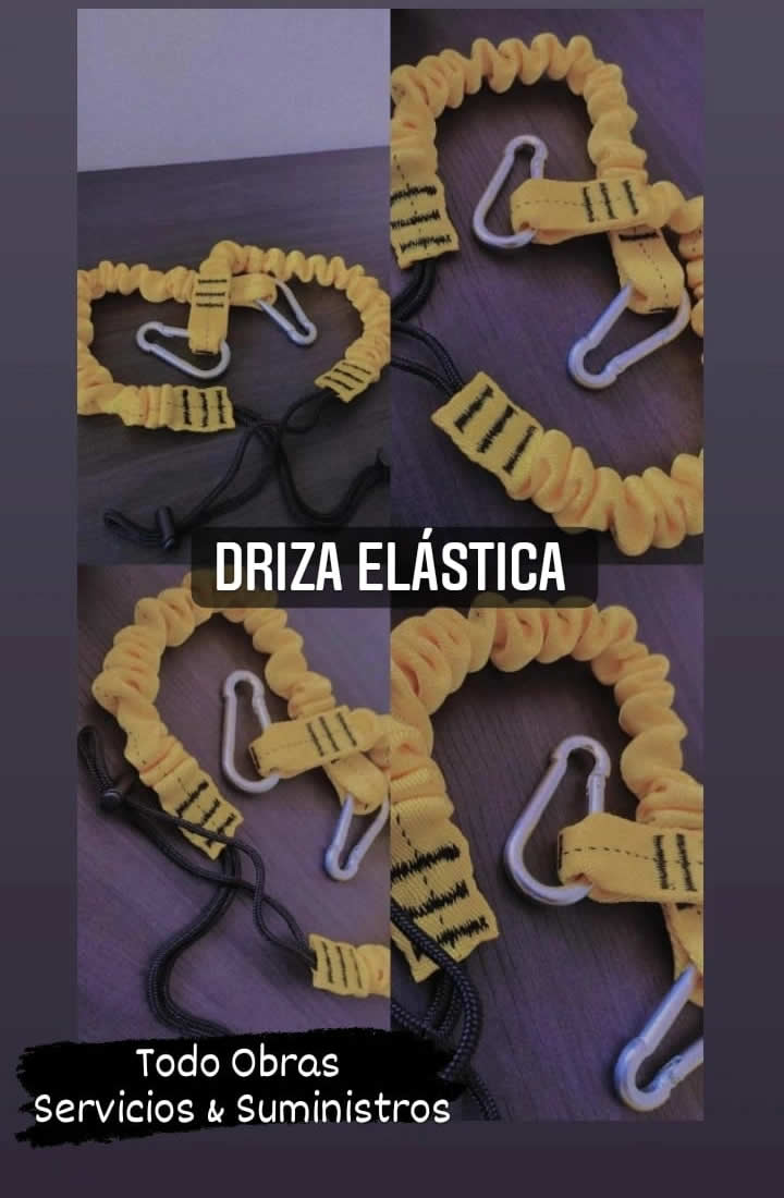 Driza porta herramienta elastica